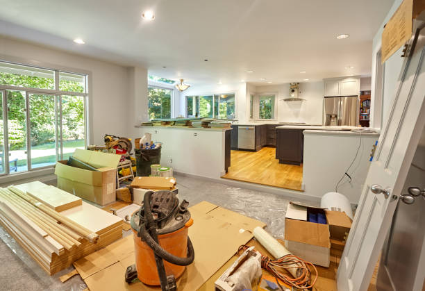 Professional Open Concept Kitchen technician working in Willernie, MN